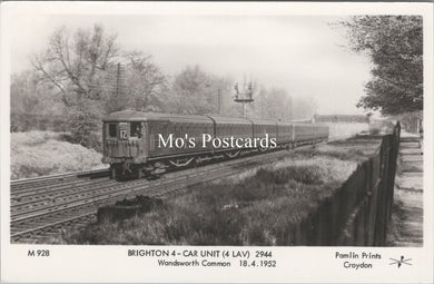 Railways Postcard-Brighton 4 Car Unit 2944, Wandsworth Common SW17705