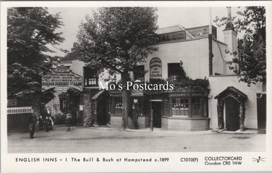 London Postcard - The Bull & Bush Inn at Hampstead c1899 -  SW17709