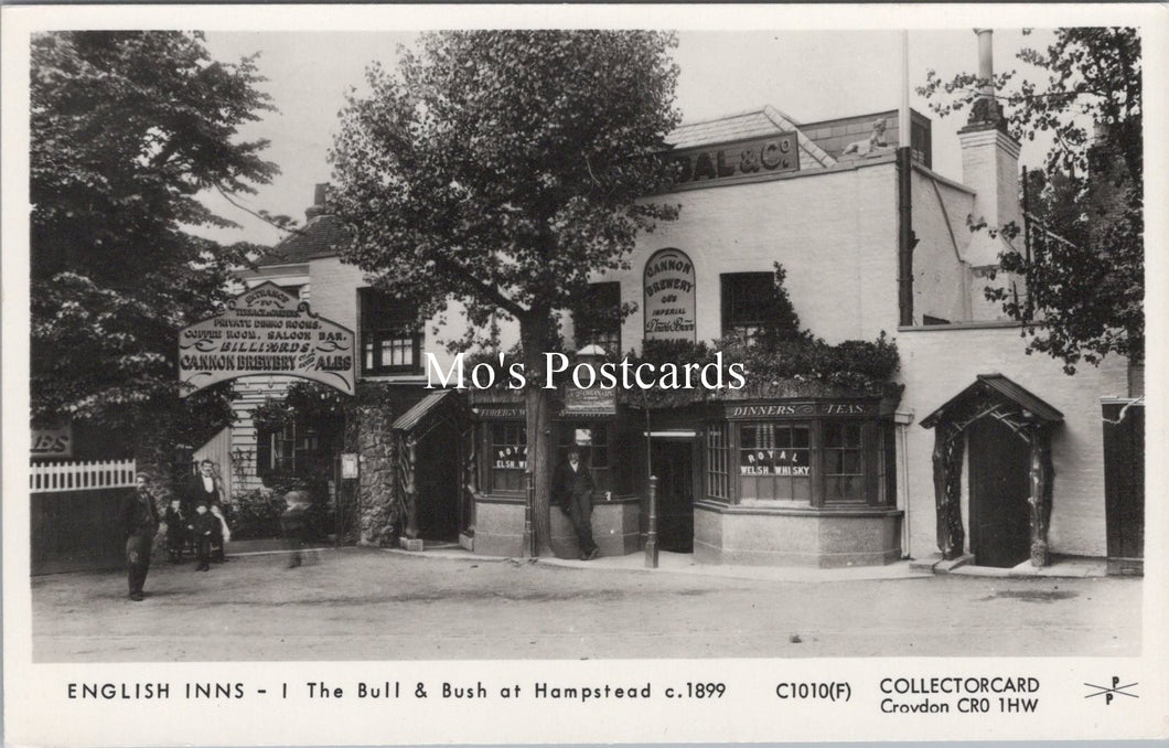 London Postcard - The Bull & Bush Inn at Hampstead c1899 -  SW17709