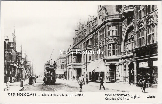 Dorset Postcard - Old Boscombe, Christchurch Road c1905 - SW17714