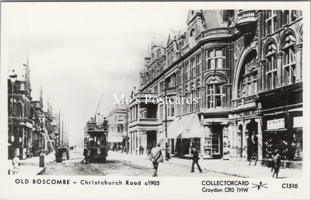 Dorset Postcard - Old Boscombe, Christchurch Road c1905 - SW17714