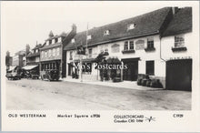 Load image into Gallery viewer, Kent Postcard - Old Westerham Market Square c1926 - SW17718
