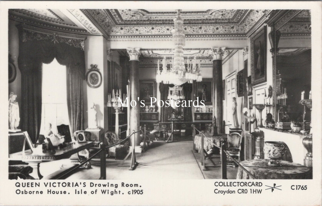 Royalty Postcard - Queen Victoria's Drawing Room, Osborne House SW17719