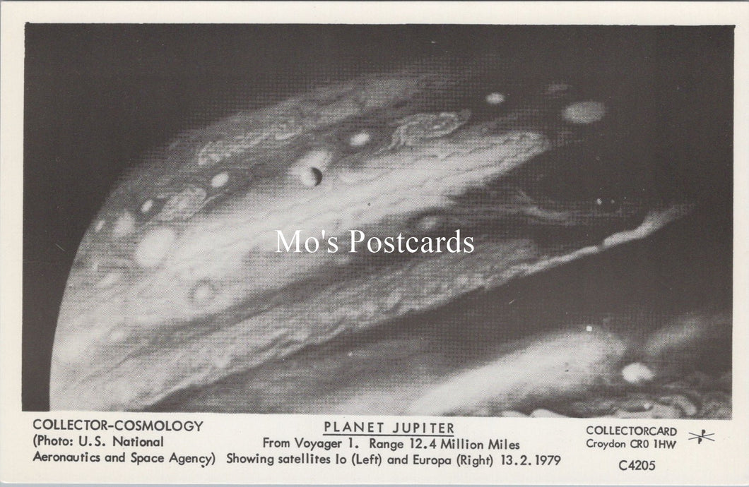 Cosmology Postcard - Planet Jupiter From Voyager 1 -  SW17721