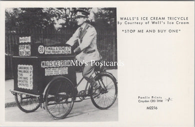 Road Transport Postcard - Wall's Ice Cream Tricycle  SW17724
