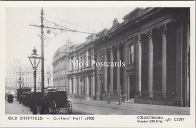 Yorkshire Postcard - Old Sheffield, Cutlers' Hall c1900 - SW17727