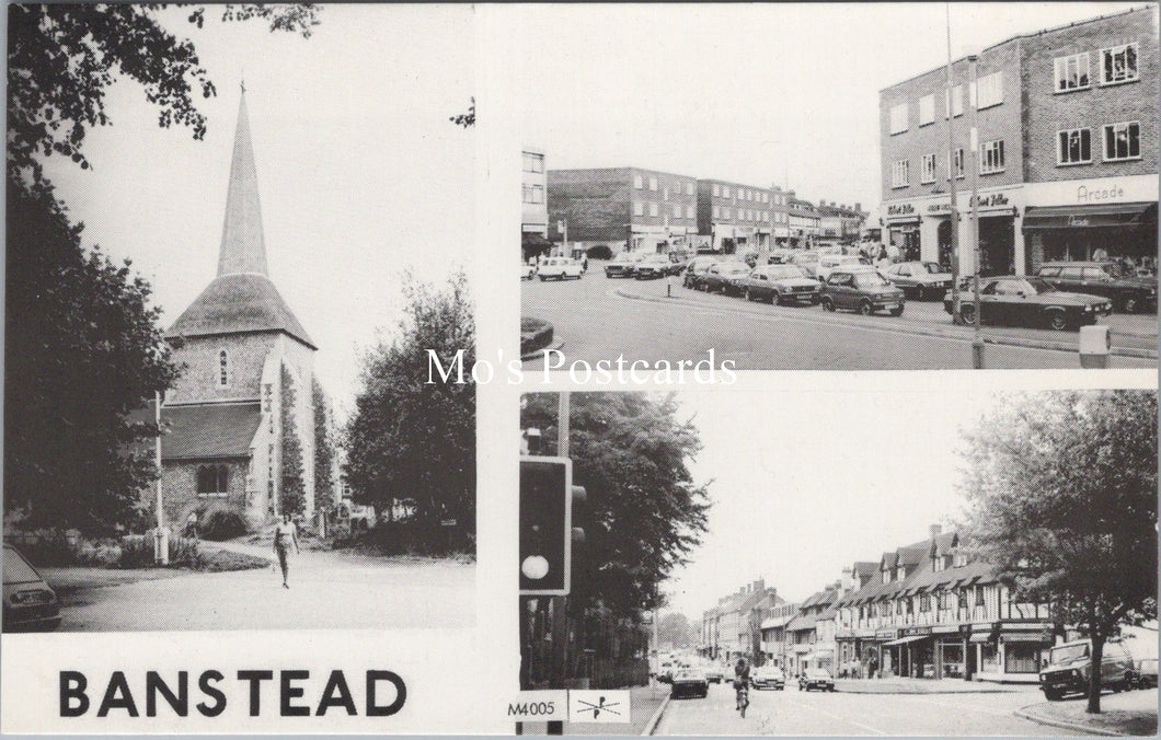 Surrey Postcard - Views of Banstead  SW17733