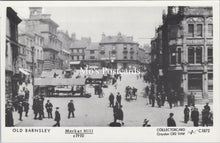 Load image into Gallery viewer, Yorkshire Postcard - Old Barnsley, Market Hill c1910 - SW17866
