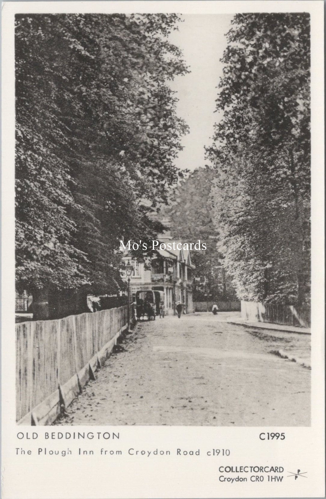 London Postcard - Old Beddington, The Plough Inn SW17867