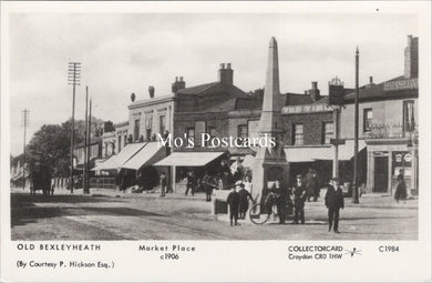 London Postcard - Old Bexleyheath Market Place c1906 -  SW17869