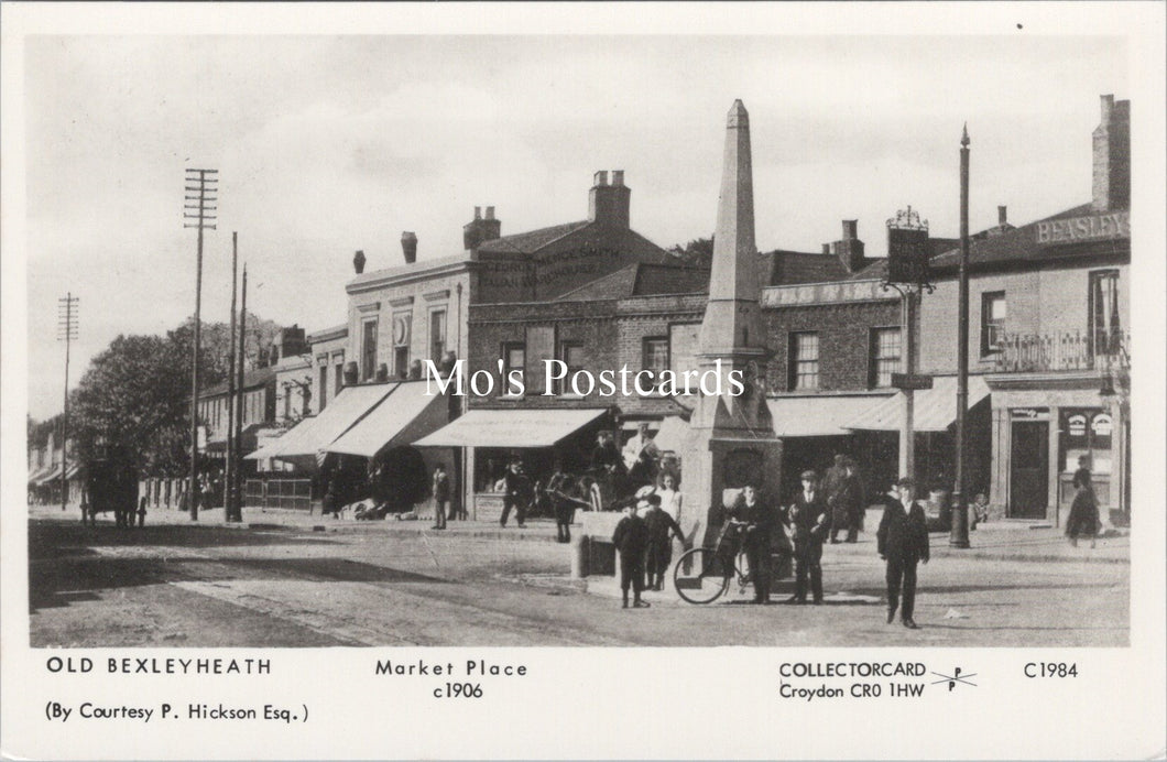 London Postcard - Old Bexleyheath Market Place c1906 -  SW17869