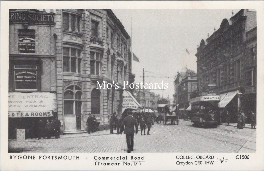 Hampshire Postcard - Portsmouth, Commercial Road  SW17878