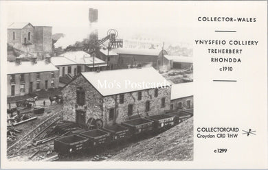 Wales Postcard - Ynysfeio Colliery, Treherbert Rhondda c1910 - SW18050