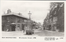 Load image into Gallery viewer, Hampshire Postcard - Old Basingstoke, Winchester Street c1900 - SW18054
