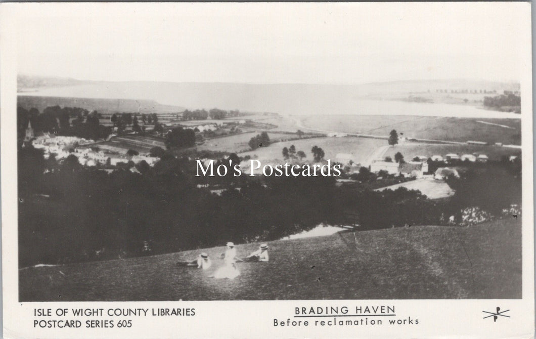 Isle of Wight Postcard - Brading Haven Before Reclamation Works - SW18055
