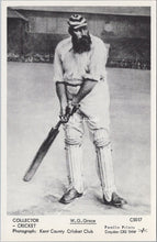 Load image into Gallery viewer, Sports Postcard - Cricket, Cricketer W.G.Grace, Kent County  SW18064
