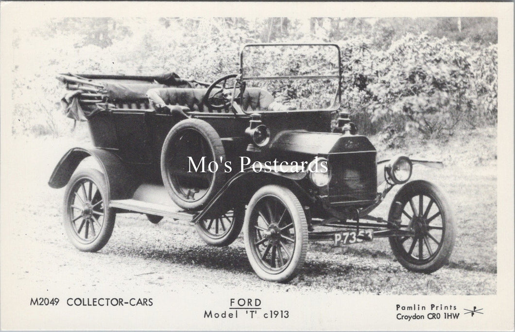 Road Transport Postcard - Vintage Car, Ford Model 'T' c1913 - SW18069