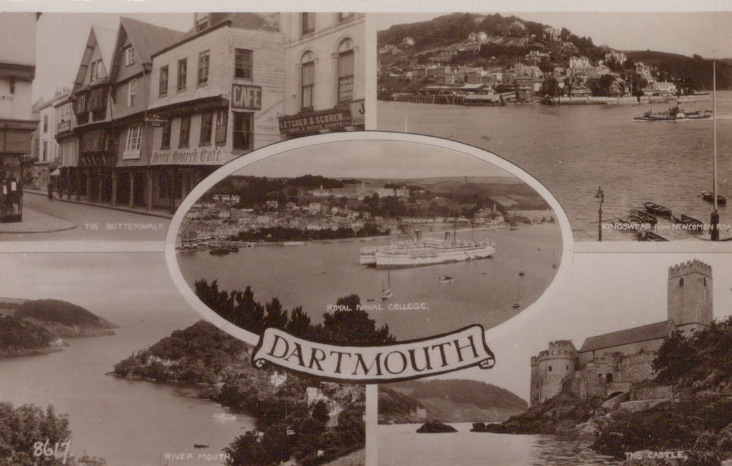 Devon Postcard - Views of Dartmouth  SW18820