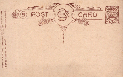 Bamforth Song Card Postcard - Let Me Die With My Face To The Foe (1) SW18822
