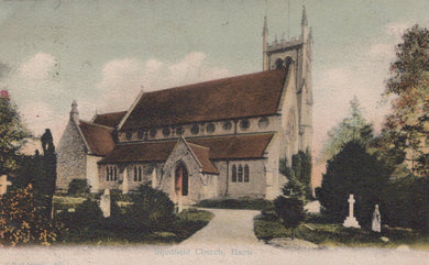 Hampshire Postcard - Shedfield Church  SW18864