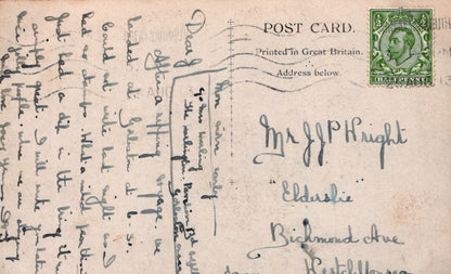 Norfolk Postcard - Rough Sea at Gorleston  SW18865