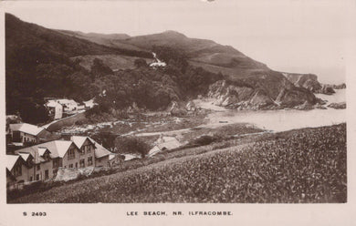 Devon Postcard - Lee Beach, Near Ilfracombe  SW18869
