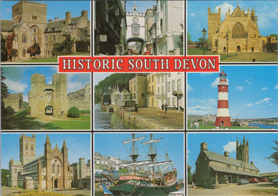 Devon Postcard - Views of Historic South Devon   SW16859
