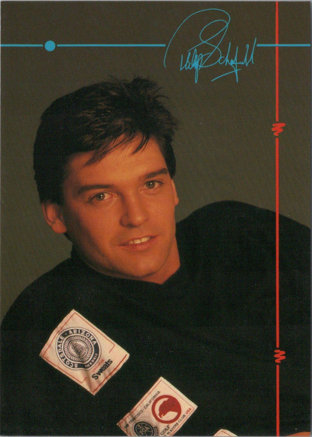 TV Personality Postcard - TV Show Host Phillip Schofield  SW16868