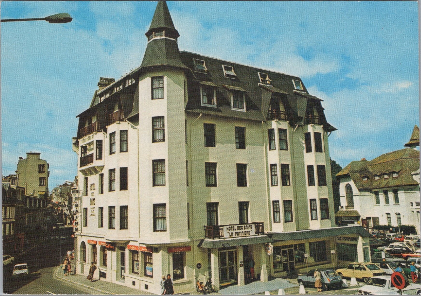 France Postcard - Granville, Hotel Des Bains "La Potiniere" SW16935