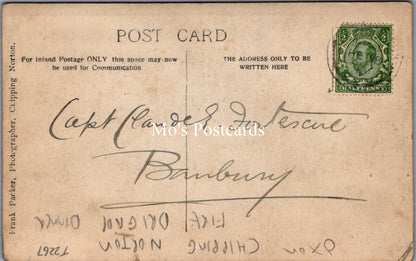Oxfordshire Postcard - Chipping Norton Fire Brigade & St John Ambulance Dinner BH2125