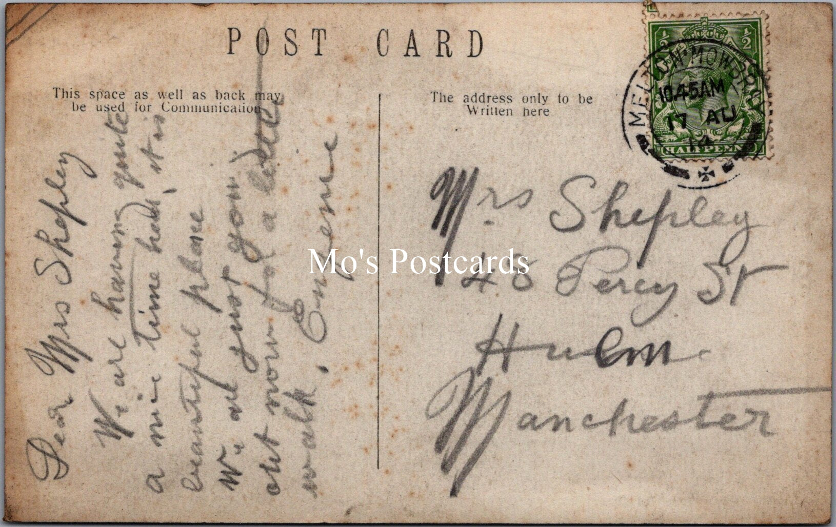Leicestershire Postcard - Gaddesby Village  BH2128