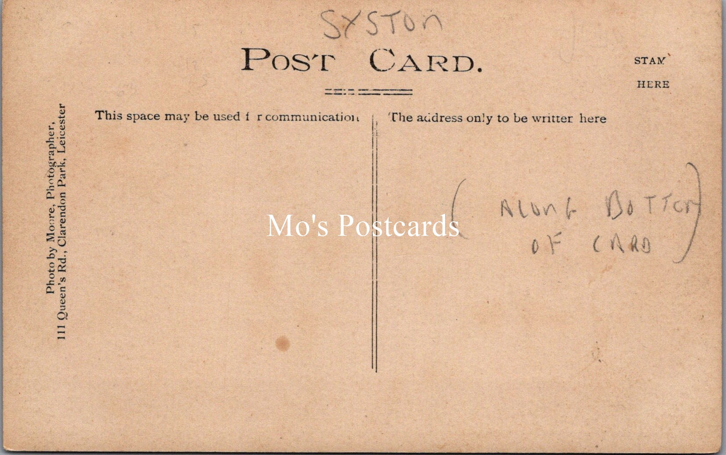 Leicestershire Postcard - Public Gathering at Syston  BH2130