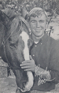 Film Star Postcard - American Actor Randy Boone SW18632