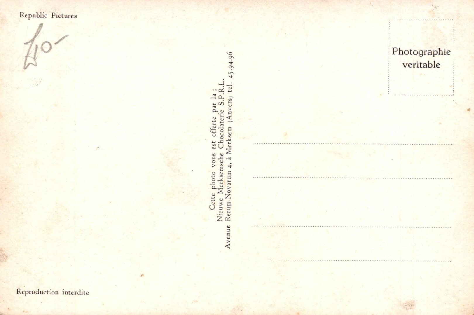 Film Star Postcard - American Actors Gene Autry and June Storey  SW18639