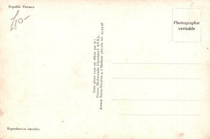 Film Star Postcard - American Actors Gene Autry and June Storey  SW18639