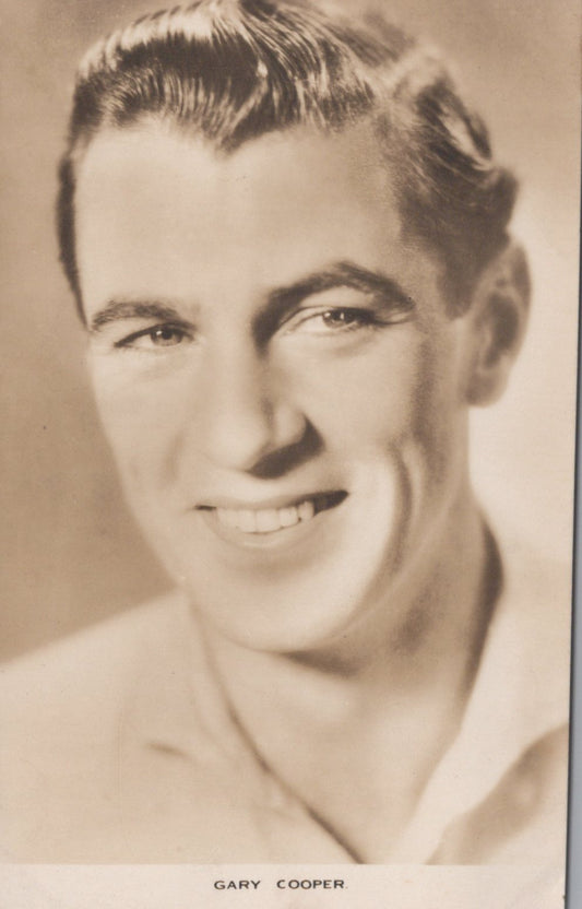 Film Star Postcard - American Actor Gary Cooper   SW18643