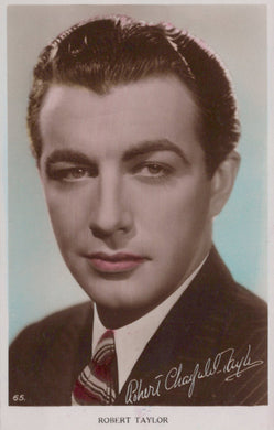 Film Star Postcard - Robert Taylor, American Actor  VT392 
