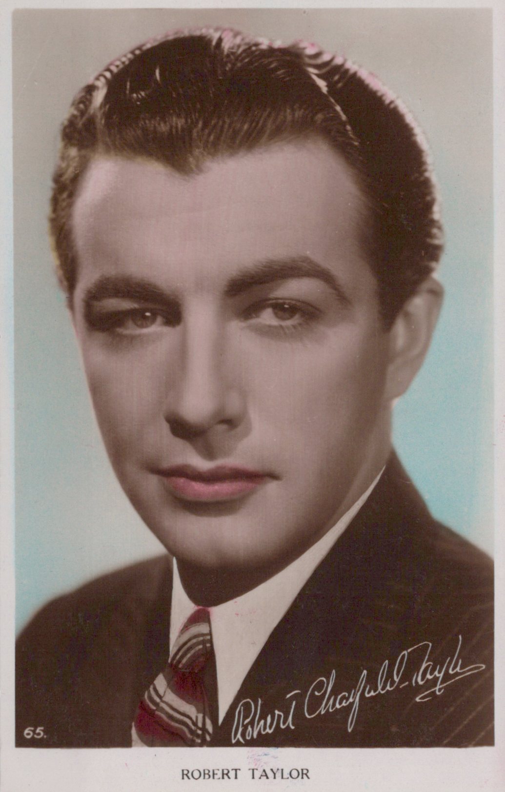Film Star Postcard - Robert Taylor, American Actor  VT392 