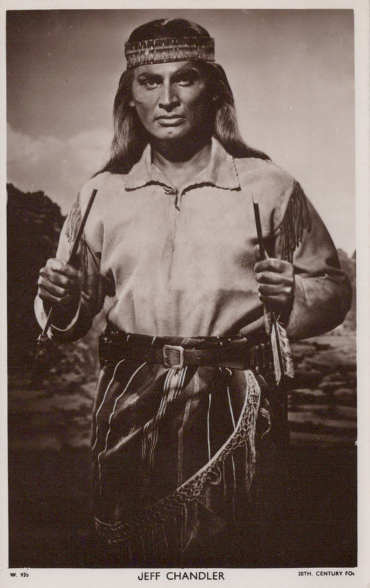 Film Star Postcard - Jeff Chandler, American Actor   VT402
