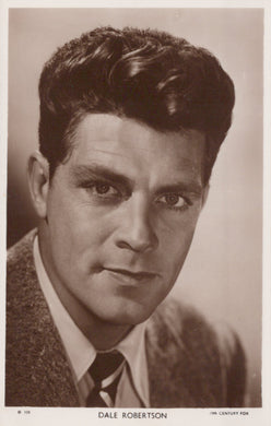 Theatrical Postcard - Dale Robertson, American TV Actor   VT403