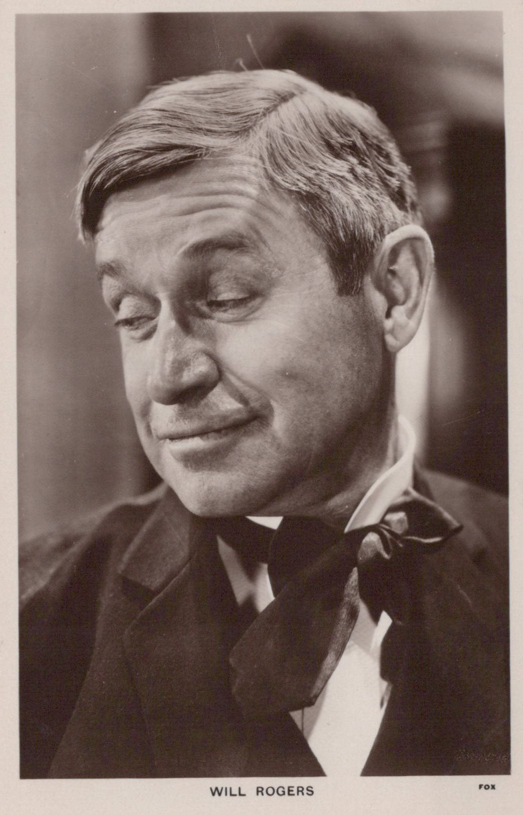 Film Star Postcard - Will Rogers, American Actor  VT405