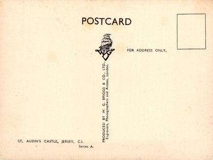 Jersey Postcard - St Aubin's Castle  SW19191