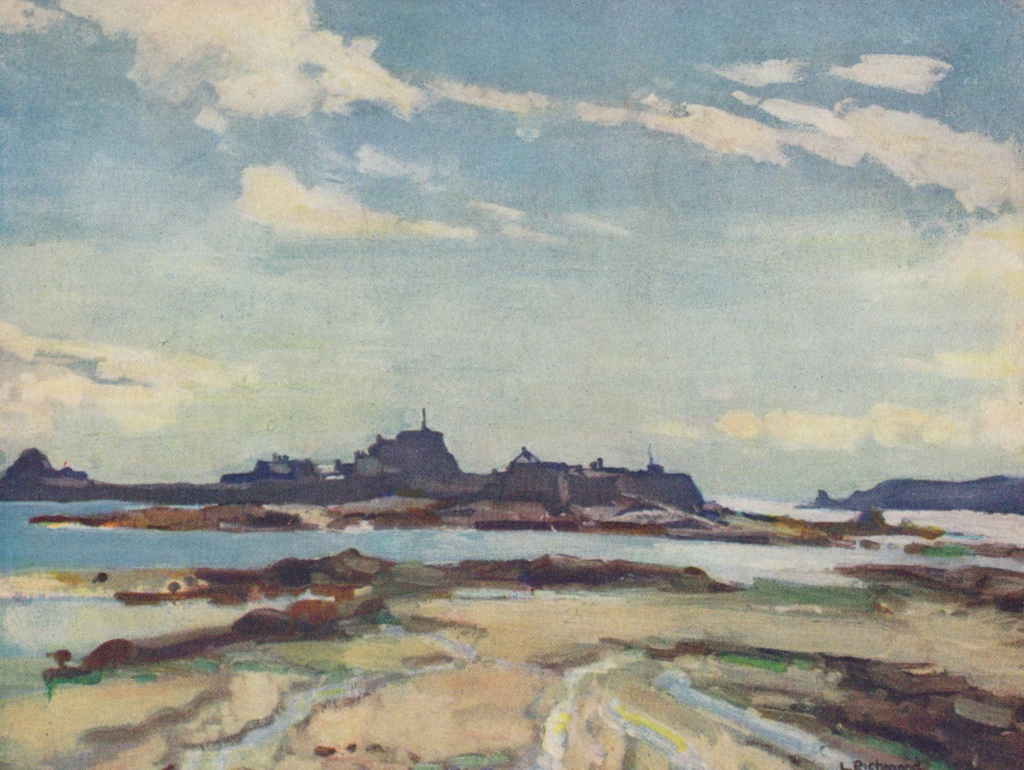 Jersey Postcard - Elizabeth Castle  SW19192