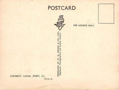Jersey Postcard - Elizabeth Castle  SW19192