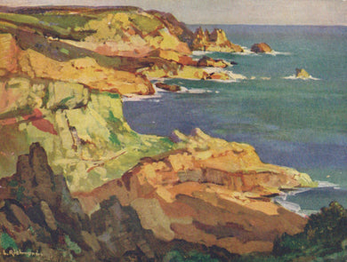 Jersey Postcard - The Coastline Near Corbiere Point SW19194