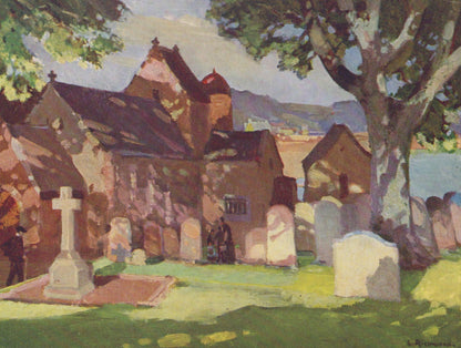 Jersey Postcard - St Brelade's Church and Fisherman's Chapel  SW19195
