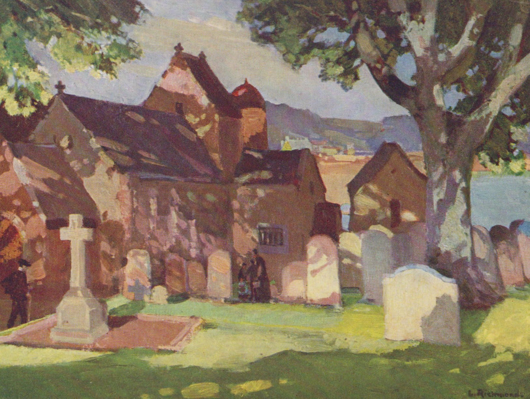 Jersey Postcard - St Brelade's Church and Fisherman's Chapel  SW19195