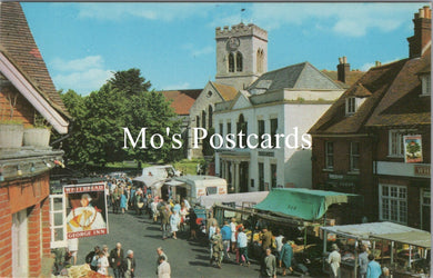 Hampshire Postcard - Ringwood Market   SX241