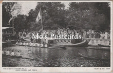 Load image into Gallery viewer, Oxfordshire Postcard - The Eights Oxford No 9, Oriel Barge and Crew  SX252
