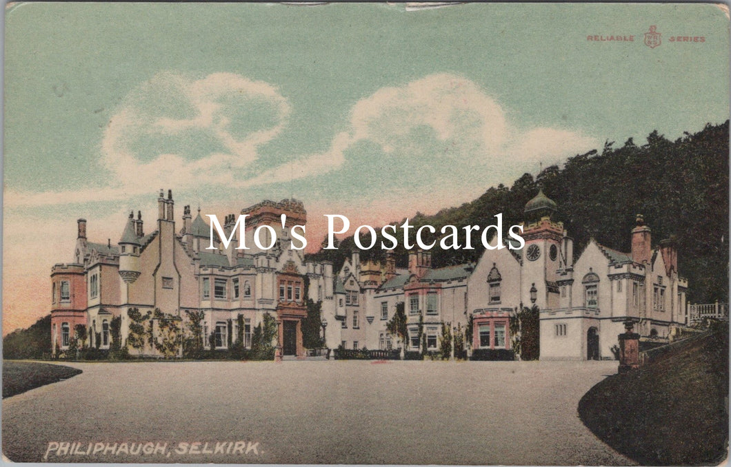Scotland Postcard - Philiphaugh, Selkirk  SX253